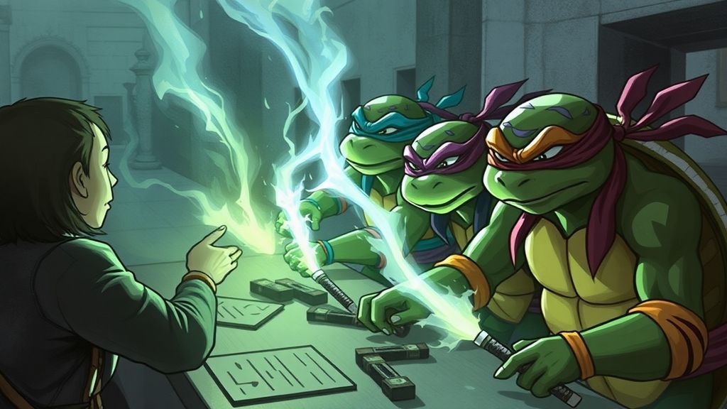 【卡牌乌龙事件】万智牌洛温回归庆典遭遇忍者神龟"入侵"，老玩家集体破防