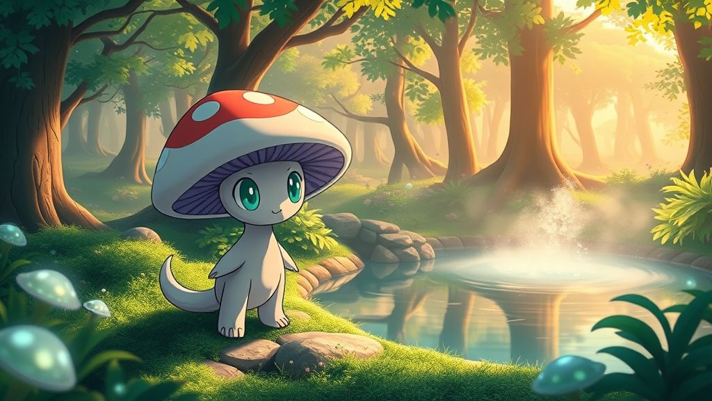蘑菇头水母Toedscool震撼登陆Pokémon Go！