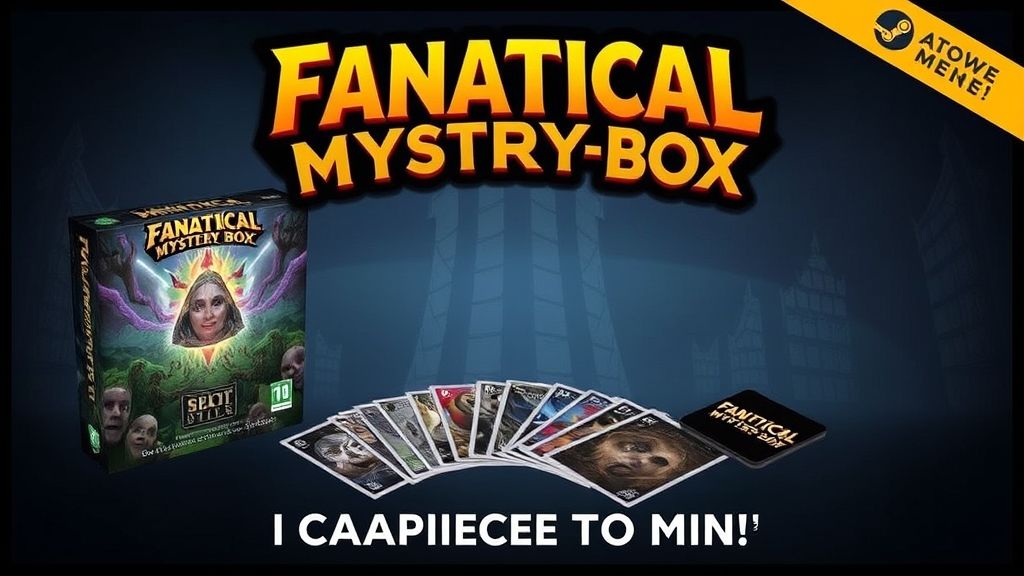 Fanatical神秘宝箱来袭：1美元起抽Steam大作，赢VR设备等豪礼