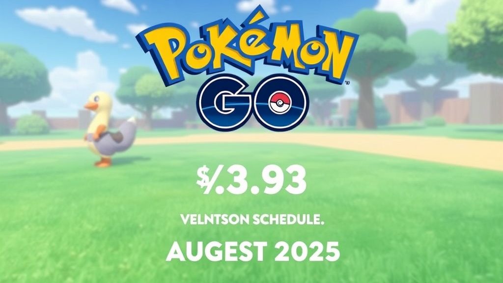 《宝可梦GO》2025年8月活动全指南