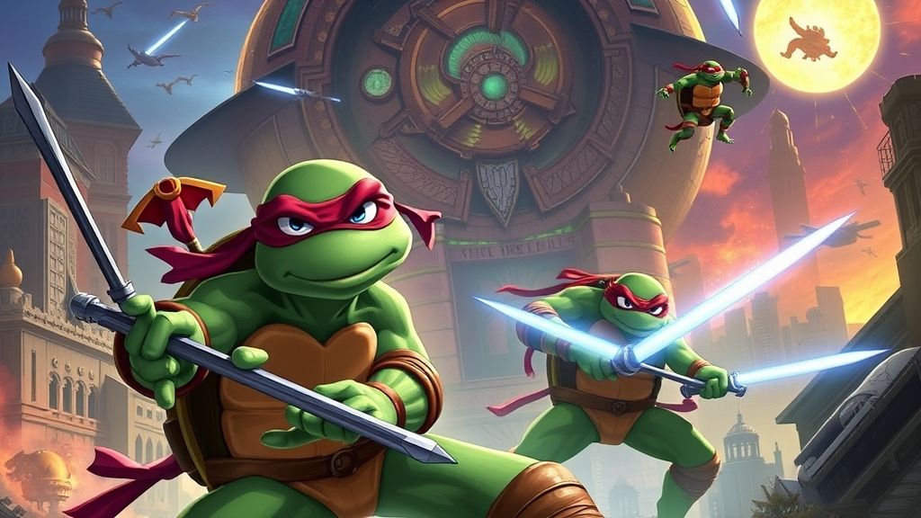 【忍者神龟】IDW秋季大动作：全新创意团队与多元宇宙交叉漫画《TMNT: Battle Nexus》震撼来袭