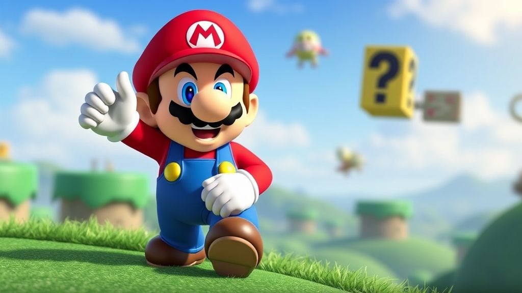 马里奥之父展望百年庆典：从NES到银河电影，红帽水管工的跨世纪进化论