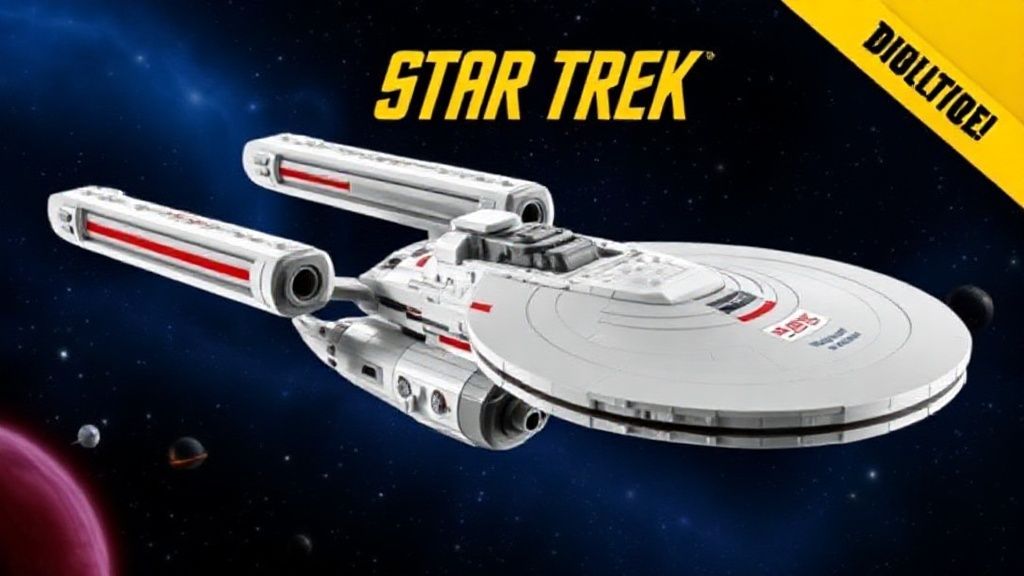 乐高首款星际迷航套装震撼发布！企业号D细节还原度爆表