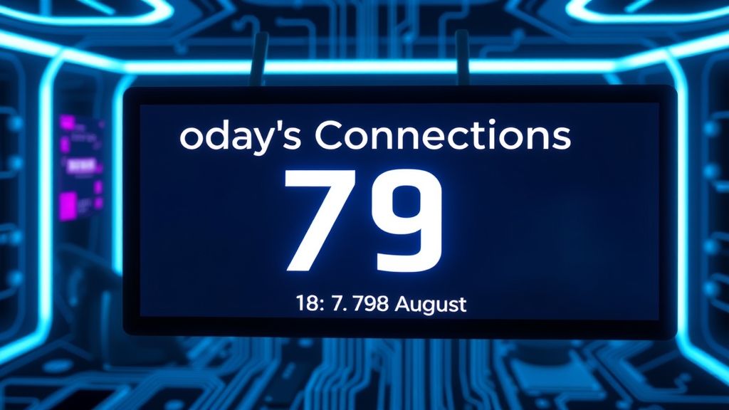 《纽约时报》Connections今日通关指南：8月18日词组分組全解析